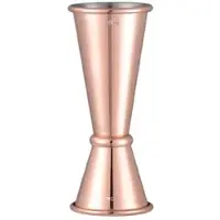 Stalgast Jigger, Japanischer Stil, doppelseitig, Edelstahl, kupferfarben, 25/50 ml