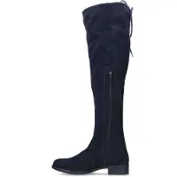 Jj footwear Damenstiefel Tickhill Blau Wadengröße XL-Schuhgröße 44