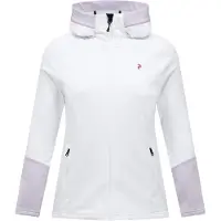 Peak Performance Sweatjacke Rider Essentials Midlayer Zip Hood Damen White / Misty Lavender-L
