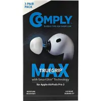 Comply Ohrstöpsel TrueGrip MAX für Airpods Pro 3 Weiss Größe S