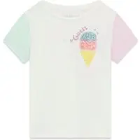 GUESS T-Shirt K6GI14 K6YW4 Weiß Regular Fit
