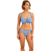 Freya Swim Unwattierter Bikini BH Fiji Falls | Grösse: 85E | Farbe: Blau/Weiß