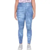 LAURASØN Leggings in blue denim | Gr.: 44-46