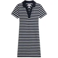 Tommy Hilfiger Open Polo Slim Fit Kurzarmkleid