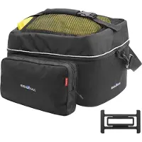 Famanu Fahrradtasche mit transparentem Regenüberzug - Hochwertige Verarbeitung