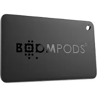 Boompods , Boomcard Tracker Kartenformat Android Find My IPX7, Schwarz