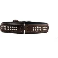 Hunter Halsband Softie Deluxe XS (35), braun/schwarz