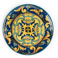 Excelsa Set Von 6 Pizzateller Trinacria Porzellan 31 Cm Bunt
