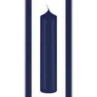 Kopschitz Kerzen Altarkerzen Nachblau Dunkelblau 250 x Ø 80 mm, 4 Stück