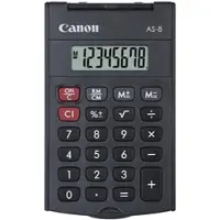 Canon Taschenrechner AS-8 dunkelgrau Packung mit 40 Stück