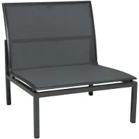 Stern Skelby Lounge-Mittelelement Aluminium