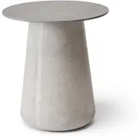 Solpuri Queen Lounge-und Beistelltisch Beton/Dekton rund