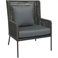 Stern Greta Loungesessel Aluminium