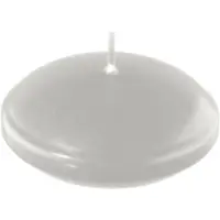 Kopschitz Kerzen Schwimmkerzen Silber 32 x Ø 80 mm, 8 Stück