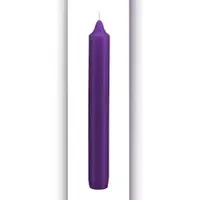 Kopschitz Kerzen Leuchterkerzen, Tafelkerzen, Haushaltskerzen Violett, 250 x Ø 25 mm, 12 Stück