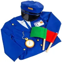 Bigjigs Toys Zugbegleiter Dress Up