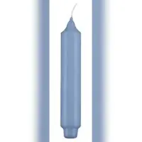 Kopschitz Kerzen Stabkerzen mit Zapfenfuß Jeans Blau 170 x Ø 30 mm, 12 Stück