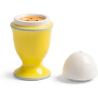 &Klevering - Salz- und Pfefferstreuer Egg, gelb