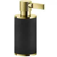 Gessi Inciso Stand-Seifenspender, Behälter schwarz matt, 58538