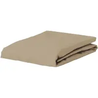Essenza Minte Taupe Spannbettlaken 90 x 200 cm