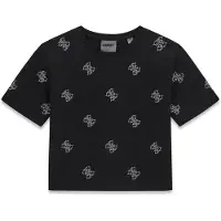 GUESS T-Shirt J6GI35 I3Z14 Schwarz Relaxed Fit 128