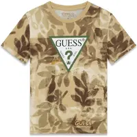 GUESS T-Shirt L6GI03 K8HM4 Khakifarben Regular Fit 122