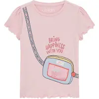 GUESS T-Shirt K6GI06 K6YW4 Rosa Regular Fit 92