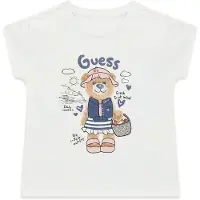 GUESS T-Shirt K6GI18 K6YW4 Weiß Regular Fit 74