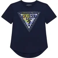 GUESS T-Shirt J6GI13 K6YW4 Dunkelblau Relaxed Fit 164