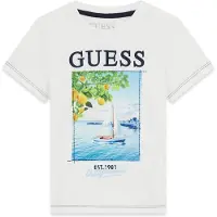 GUESS T-Shirt N6GI07 K8HM4 Weiß Regular Fit