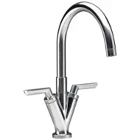Damixa Venus, Standard, Chrom, Drehventile, Doppel, 3/8", Typ J