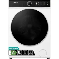 Hisense WF5I8043BWF, Frontlader, 8 kg, B, 72 dB, 1400 RPM, A