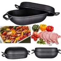 Banquet GUSSEISENBRATPFANNE 39 cm, 3 + 4 l,