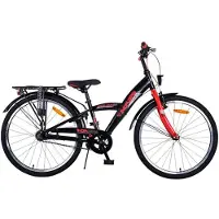 Volare Thombike Kinderfahrrad - Jungen - 24 Zoll - Rot - 3 Gänge