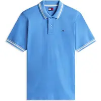 Tommy Hilfiger Tjm Regular Tipped Polo Blue Twilight Größe: M | Poloshirts Outlet | Herren | Blau
