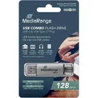 MediaRange Mr938-1 Usb 3.2 Combo 128gb Usb-stick