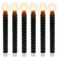 Relaxdays 6x LED-Stabkerzen