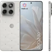 Motorola edge 70 , 17 cm (6.7"), 12 GB, 512 GB, 50 MP, Android 16.0, Weiß