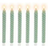 Relaxdays 6x LED-Stabkerzen