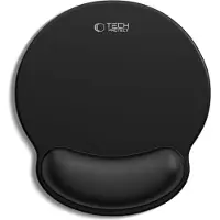 TechProtection A200 MAUSPAD MIT GEL- handgelenkauflage 25 x 22,5 CM SCHWARZ