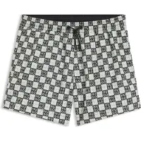 HUGO Badeshorts mit Schachbrett-Logos Grösse L