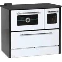 SimgeSoba Küchenofen Holzherd 701-G Omega schwarz, rechte Version - 9,18 kW