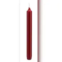 Kopschitz Kerzen Leuchterkerzen, Tafelkerzen, Haushaltskerzen Weiß, 250 x Ø 25 mm, 12 Stück