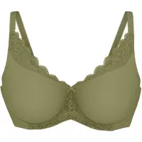 Triumph Nicht geformter BH Amourette | Grösse: 90F | Farbe: Olivgrün