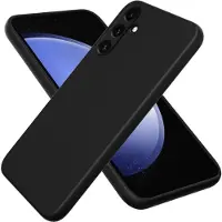 CoverKingz Hülle für Samsung Galaxy A35 5G Handyhülle Silikon Case Cover Matt Schwarz