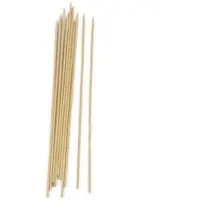 Daybays 12000 Stk. Saschlikspieße aus 100% Bambus 20 cm Rund mit Scharfe und Flache Spitze