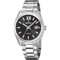 Festina Herrenuhr Klassik Armbanduhr Edelstahl silber UF20707/6