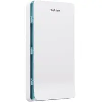 Satino Falthandtuchspender HYGINITY XL, für bis zu 6 Falthandtücher-Packungen mit Z-Falzung/W-Falzung, B 316 x T 129 x H 667 mm, ABS-Kunststoff, weiß