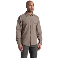 Craghoppers - Kiwi II Long Sleeved Shirt - Hemd Gr 3XL braun