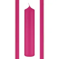 Kopschitz Kerzen Altarkerzen Fuchsia Pink 250 x Ø 70 mm, 4 Stück